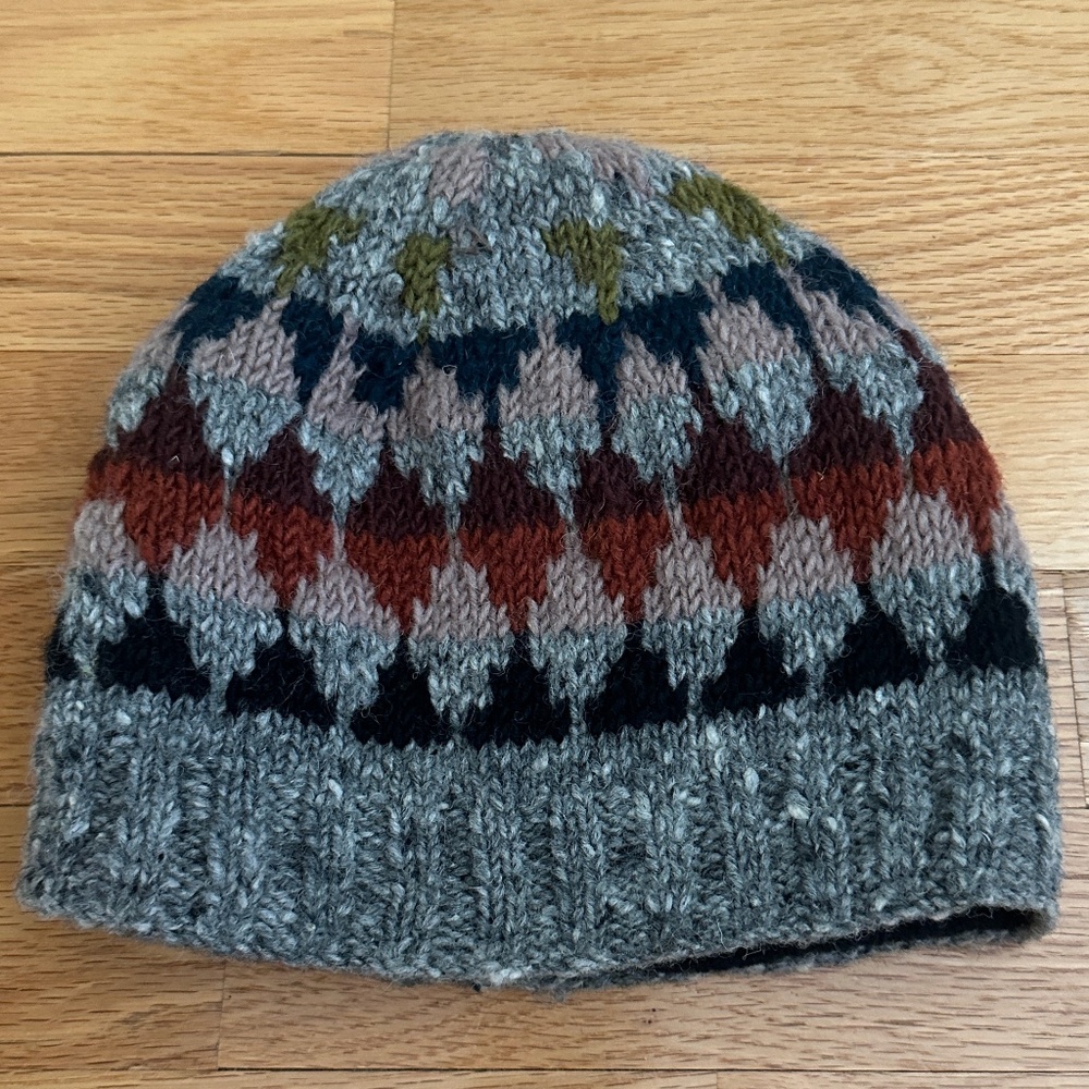 Winter Wool Beanie Hat Feelgoodz Made in Nepal Kids Boys Size